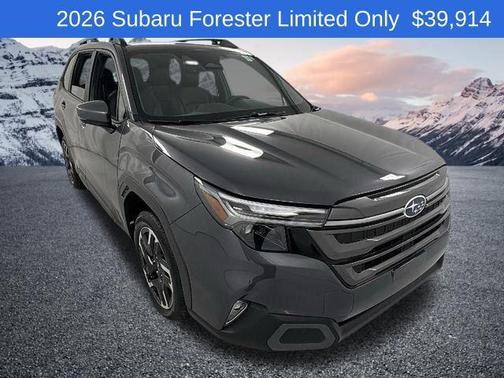Gray 2026 Subaru Forester Limited