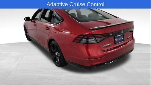 Red 2025 Honda Accord Hybrid Sport-L