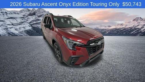 Crimson Red Pearl 2026 Subaru Ascent Onyx Edition Touring 7-Passenger