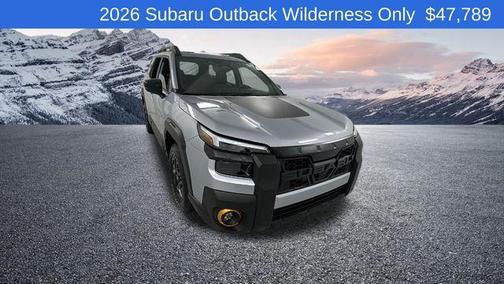 Ice Silver Metallic 2026 Subaru Outback Wilderness