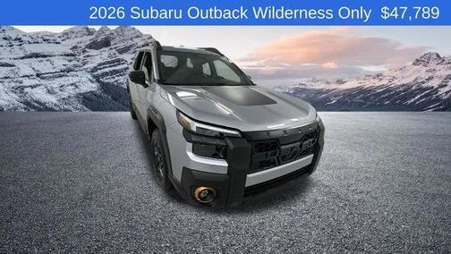Ice Silver Metallic 2026 Subaru Outback Wilderness