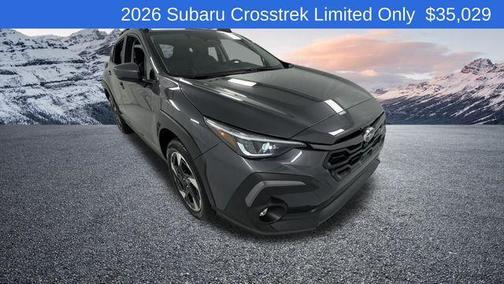 Gray 2026 Subaru Crosstrek Limited