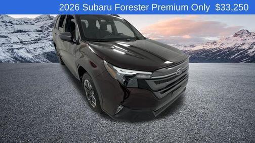 Red 2026 Subaru Forester Premium