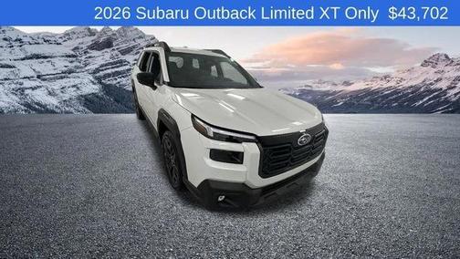 White 2026 Subaru Outback Limited XT