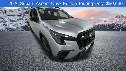 Ice Silver Metallic 2026 Subaru Ascent Onyx Edition Touring 7-Passenger