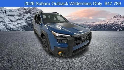 Geyser Blue 2026 Subaru Outback Wilderness