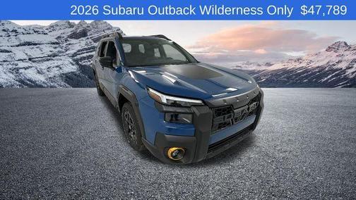 Geyser Blue 2026 Subaru Outback Wilderness