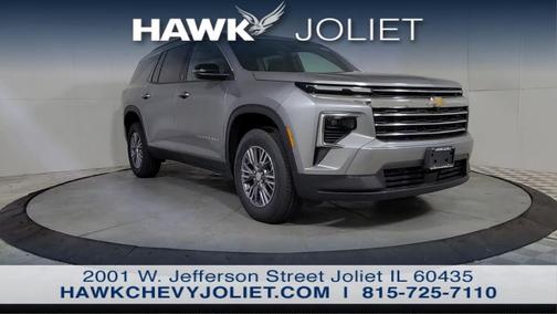 Sterling Gray Metallic 2026 Chevrolet Traverse LT