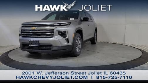 Sterling Gray Metallic 2026 Chevrolet Traverse LT