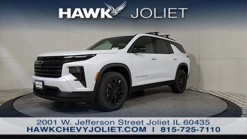 Polar White Tricoat 2026 Chevrolet Traverse LT