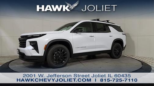 Polar White Tricoat 2026 Chevrolet Traverse LT