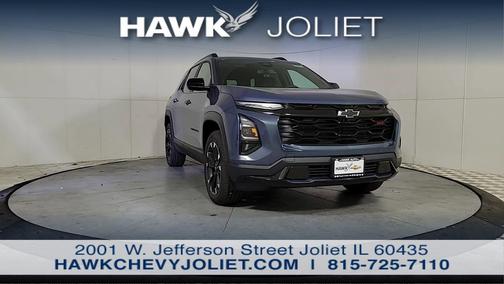 Lakeshore Blue Metallic 2026 Chevrolet Equinox AWD RS