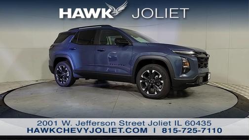 Lakeshore Blue Metallic 2026 Chevrolet Equinox AWD RS