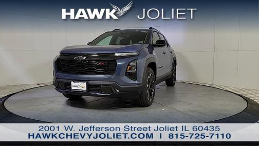 Lakeshore Blue Metallic 2026 Chevrolet Equinox AWD RS