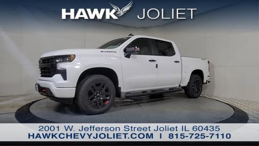 Summit White 2026 Chevrolet Silverado 1500 RST