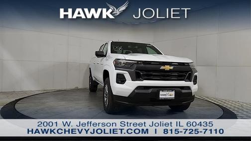 Summit White 2026 Chevrolet Colorado LT