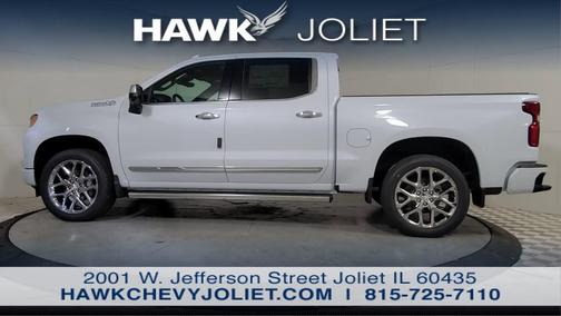 Polar White Tricoat 2026 Chevrolet Silverado 1500 High Country