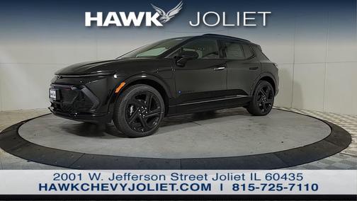 Black 2025 Chevrolet Equinox EV RS