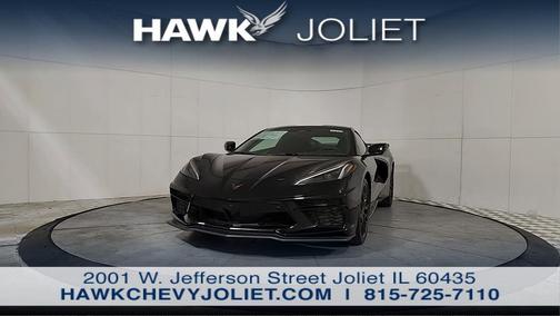Black 2026 Chevrolet Corvette Stingray w/3LT