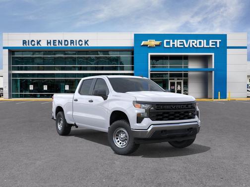 Summit White 2026 Chevrolet Silverado 1500 WT