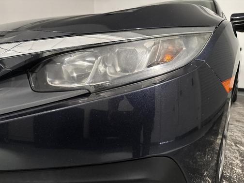 Aegean Blue Metallic 2018 Honda Civic LX
