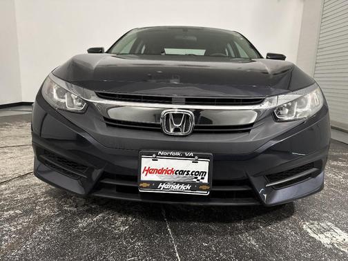 Aegean Blue Metallic 2018 Honda Civic LX