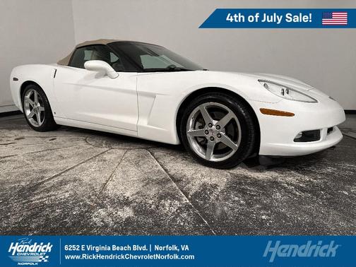 Arctic White 2006 Chevrolet Corvette Base