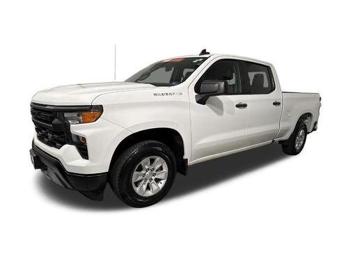 Summit White 2023 Chevrolet Silverado 1500 WT