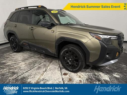 Autumn Green Metallic 2026 Subaru Forester Wilderness