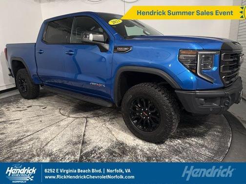 Dynamic Blue Metallic 2023 GMC Sierra 1500 AT4X