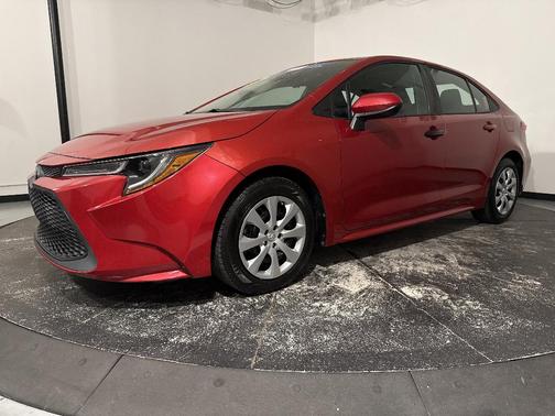 Barcelona Red Metallic 2020 Toyota Corolla LE