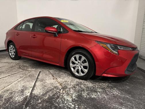 Barcelona Red Metallic 2020 Toyota Corolla LE