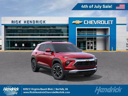 Red 2026 Chevrolet Trailblazer LT