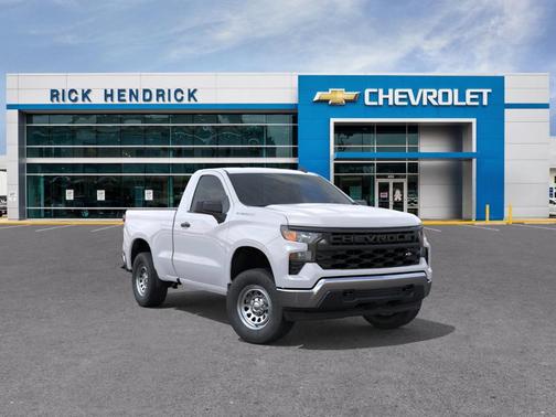 Summit White 2026 Chevrolet Silverado 1500 WT
