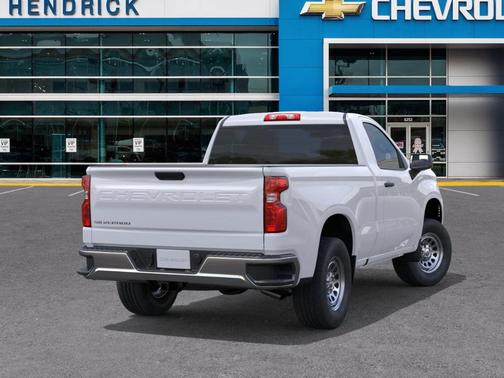 Summit White 2026 Chevrolet Silverado 1500 WT