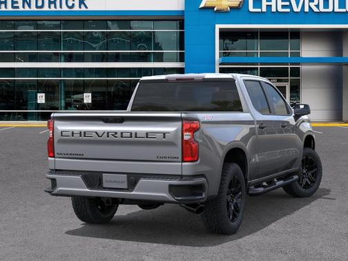 Sterling Gray Metallic 2026 Chevrolet Silverado 1500 Custom