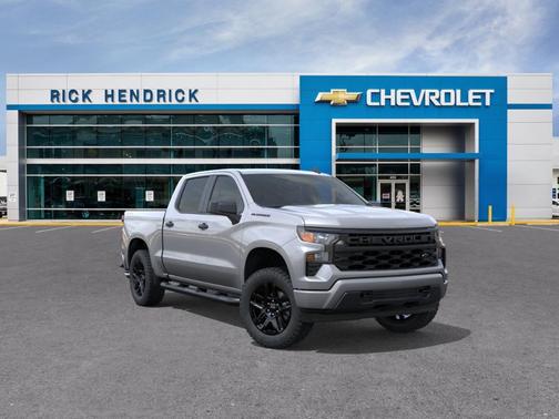 Sterling Gray Metallic 2026 Chevrolet Silverado 1500 Custom