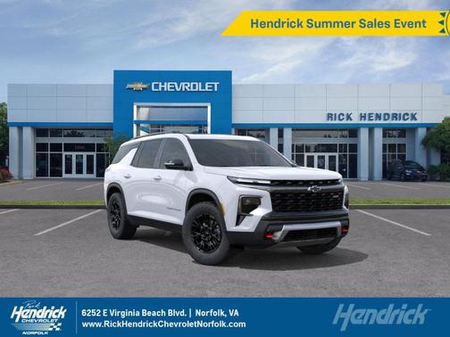 Polar White 2026 Chevrolet Traverse Z71