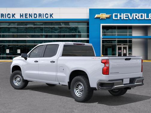 Summit White 2026 Chevrolet Silverado 1500 WT