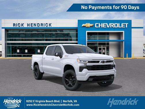 Summit White 2026 Chevrolet Silverado 1500 RST