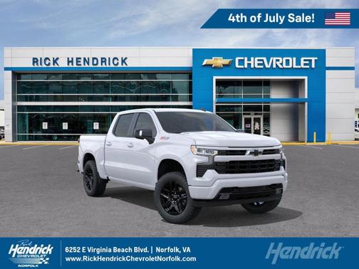 Summit White 2026 Chevrolet Silverado 1500 RST