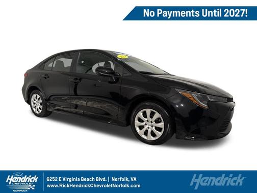 Midnight Black Metallic 2024 Toyota Corolla LE