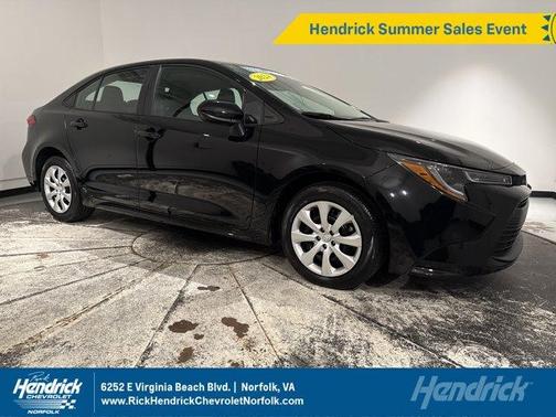 Midnight Black Metallic 2024 Toyota Corolla LE