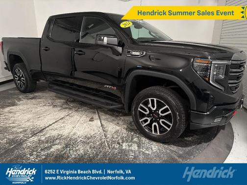 Onyx Black 2024 GMC Sierra 1500 AT4