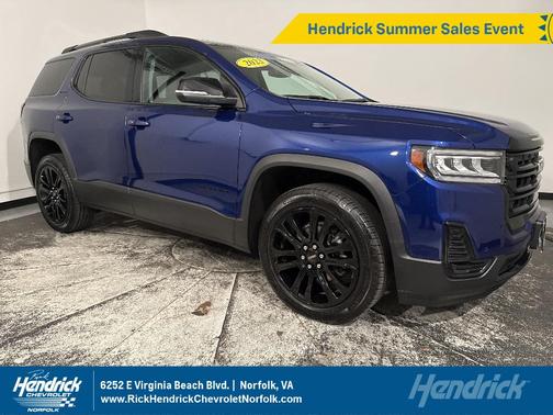 Ultra Blue Metallic 2023 GMC Acadia SLE