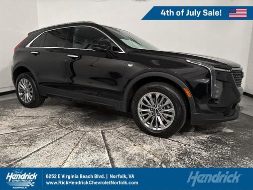 Stellar Black Metallic 2024 Cadillac XT4 Premium Luxury