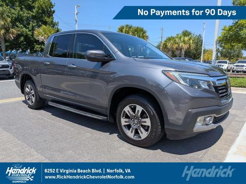 Modern Steel Metallic 2017 Honda Ridgeline RTL-E