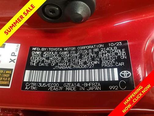 2024 Toyota GR Corolla Core