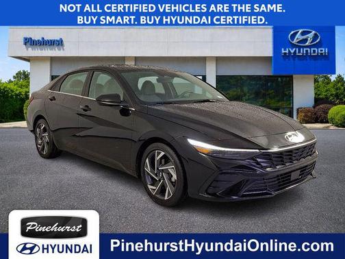 Abyss Black 2025 Hyundai ELANTRA SEL