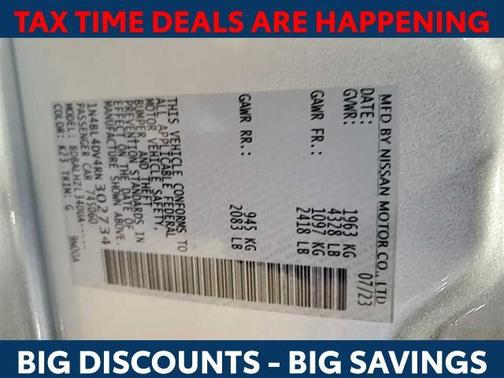 2024 Nissan Altima 2.5 SV